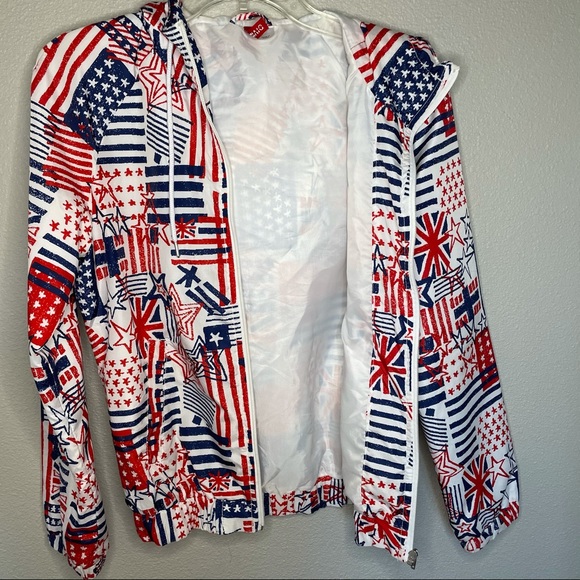 Divided windbreaker  jacket patriot colores - Picture 3 of 6